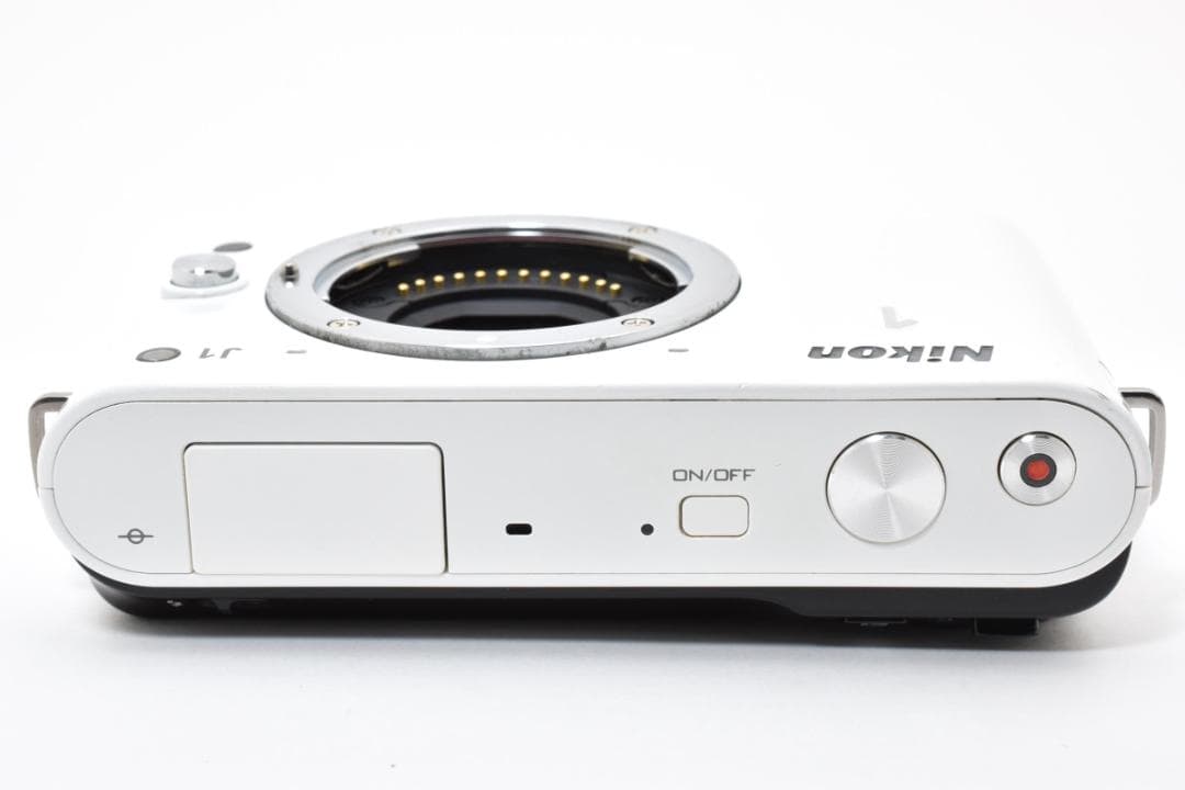 Nikon J1 ミラーレスデジタルカメラボディ ホワイト ニコン