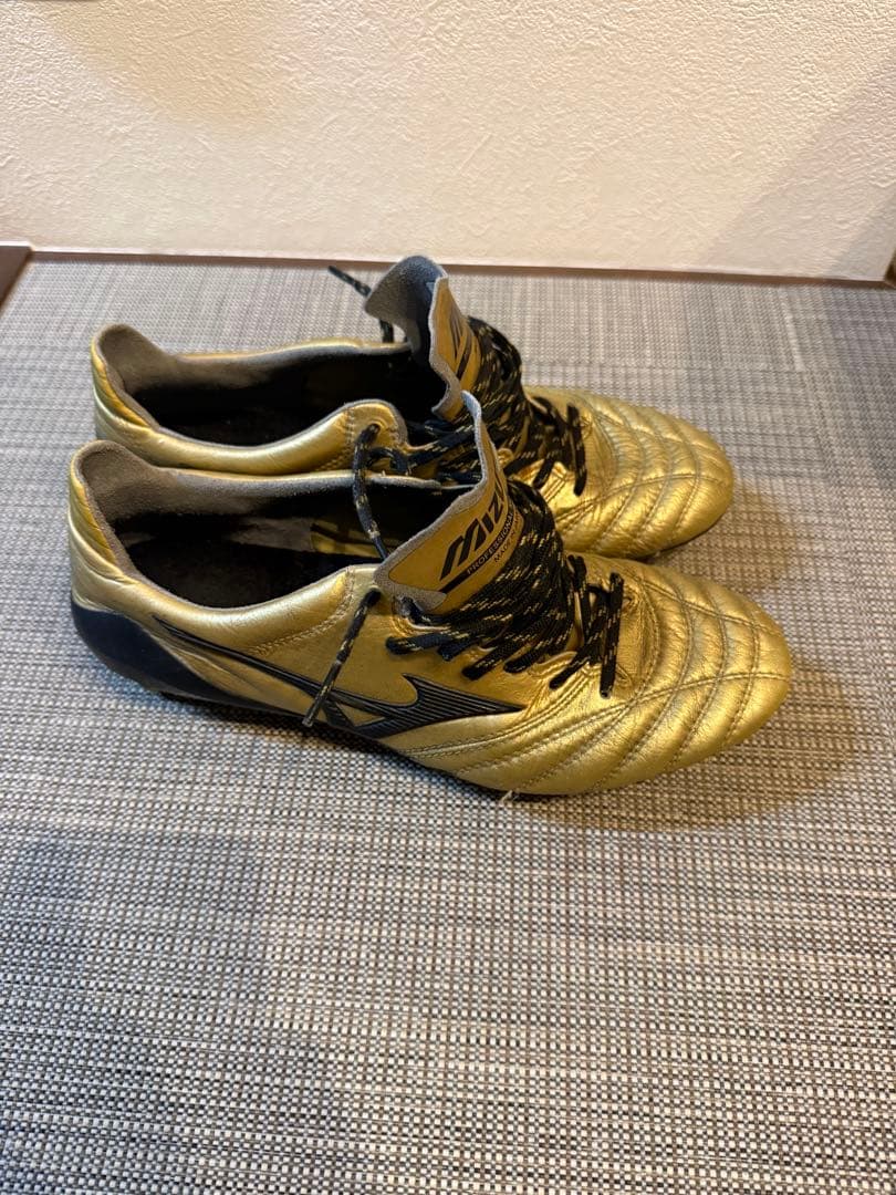 Mizuno ゴールド スパイク　25.5