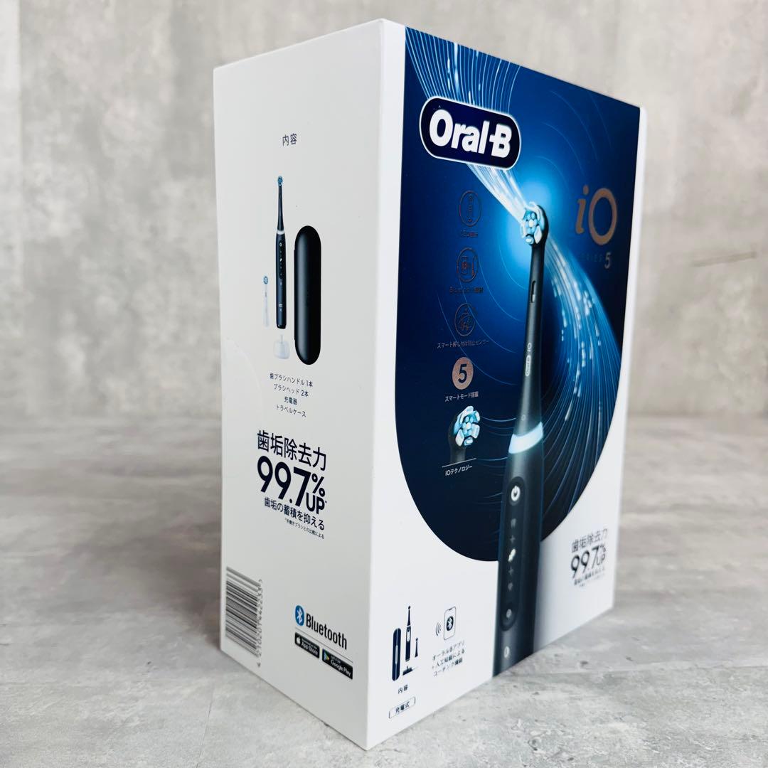 未開封 ブラウン Oral−B iO5 IOG52J62KBK マットブラック