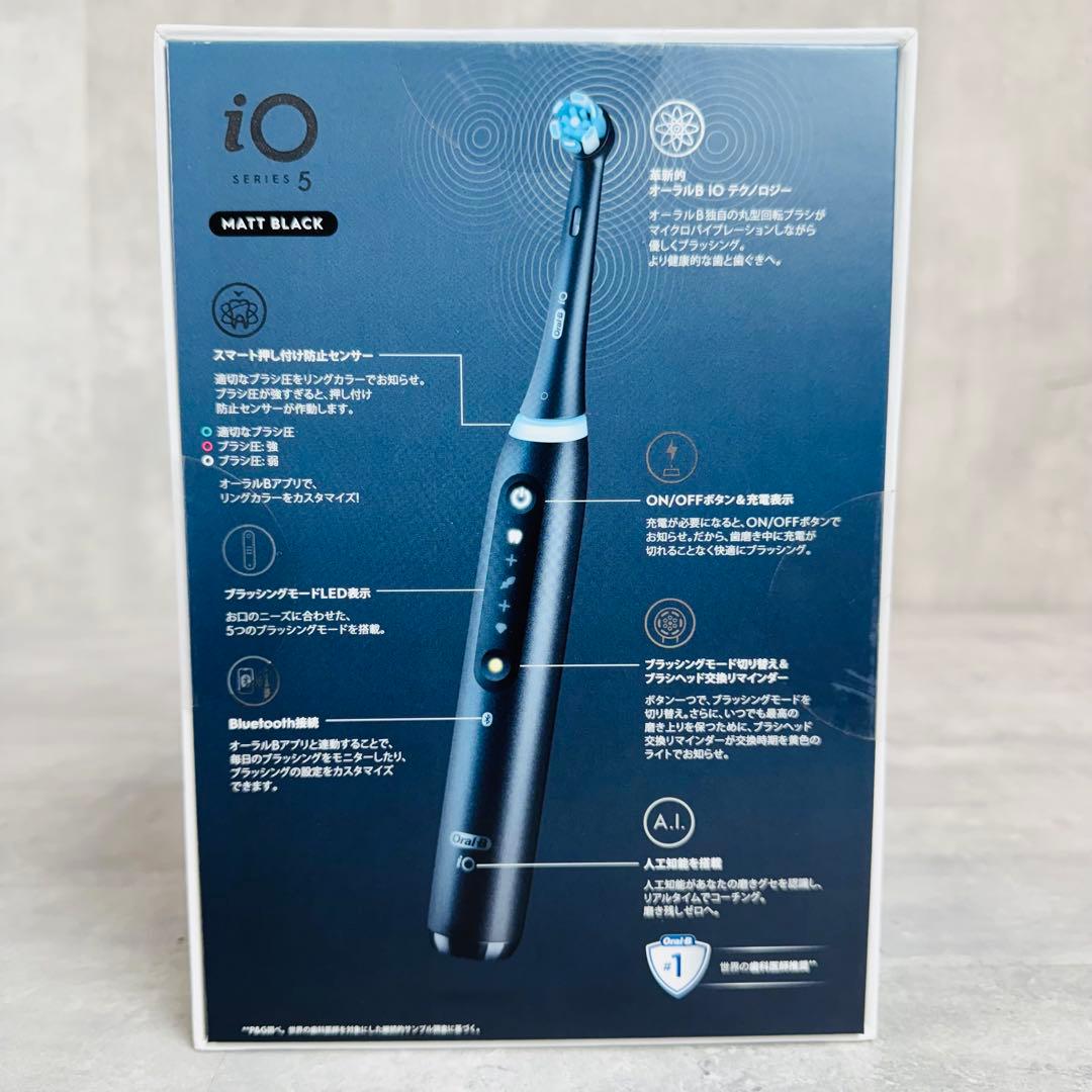未開封 ブラウン Oral−B iO5 IOG52J62KBK マットブラック