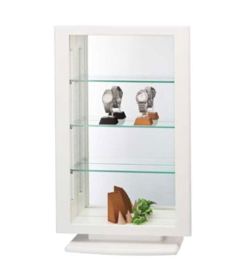 カルトーネ ガラスケース W-B PW　ディスプレイケース コレクションケース