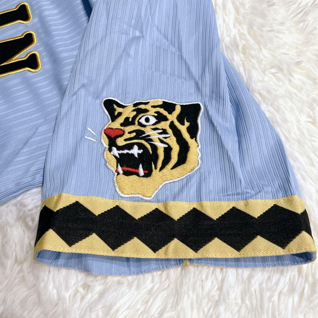 MIZUNO ミズノ　阪神タイガース　輝流ライン　復刻　ビジターユニフォーム　L