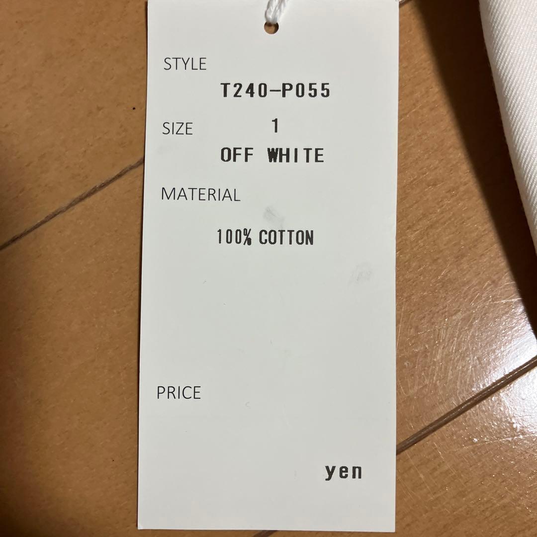 time is on オフホワイト チノパン T240-P055 サイズ1