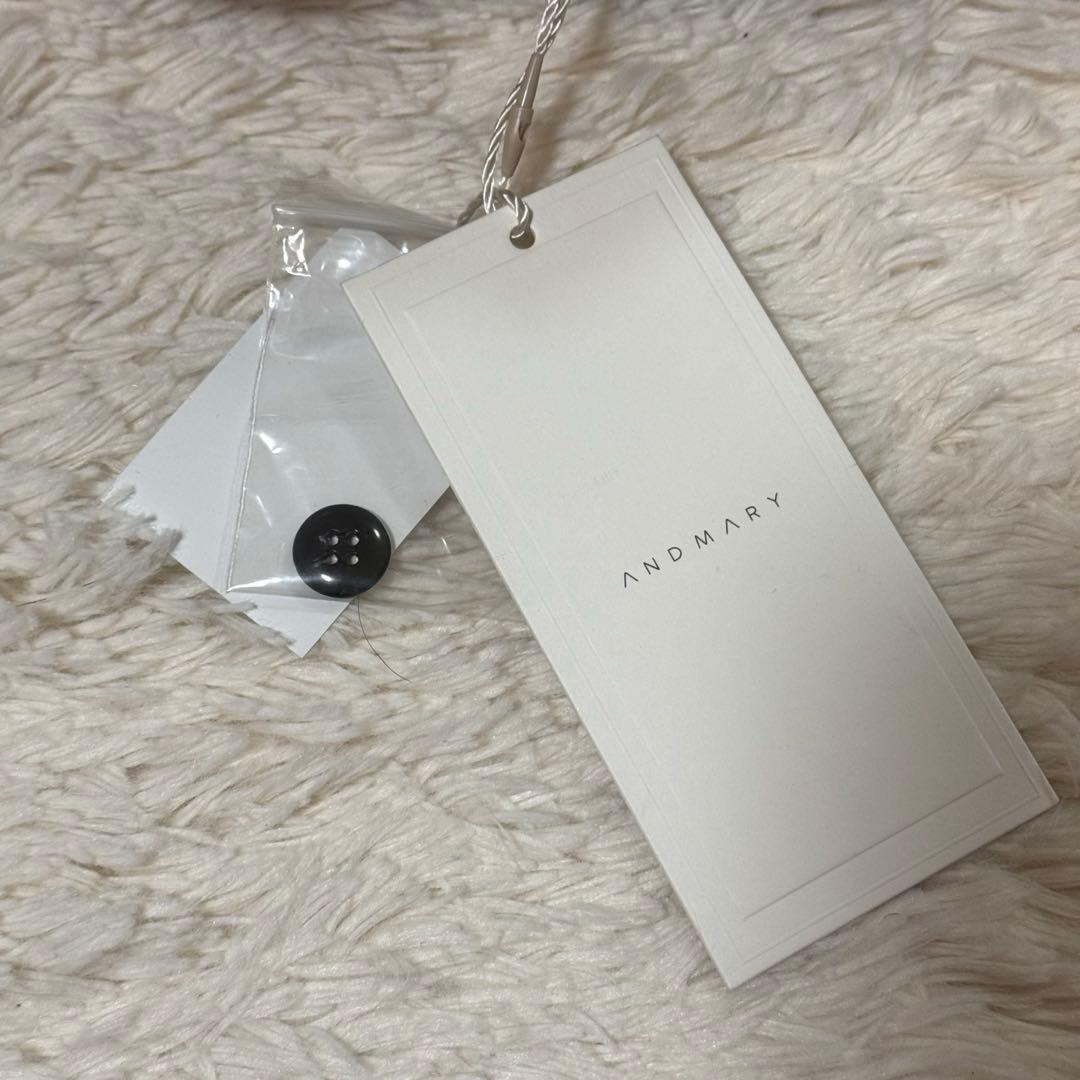 andmary ribbon denim allinone Mサイズ