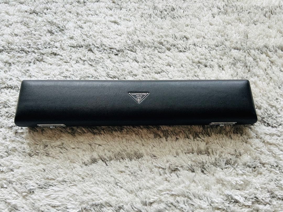 三響フルート　サンキョウsankyo ハンドメイドH足部管フルート用ハードケース