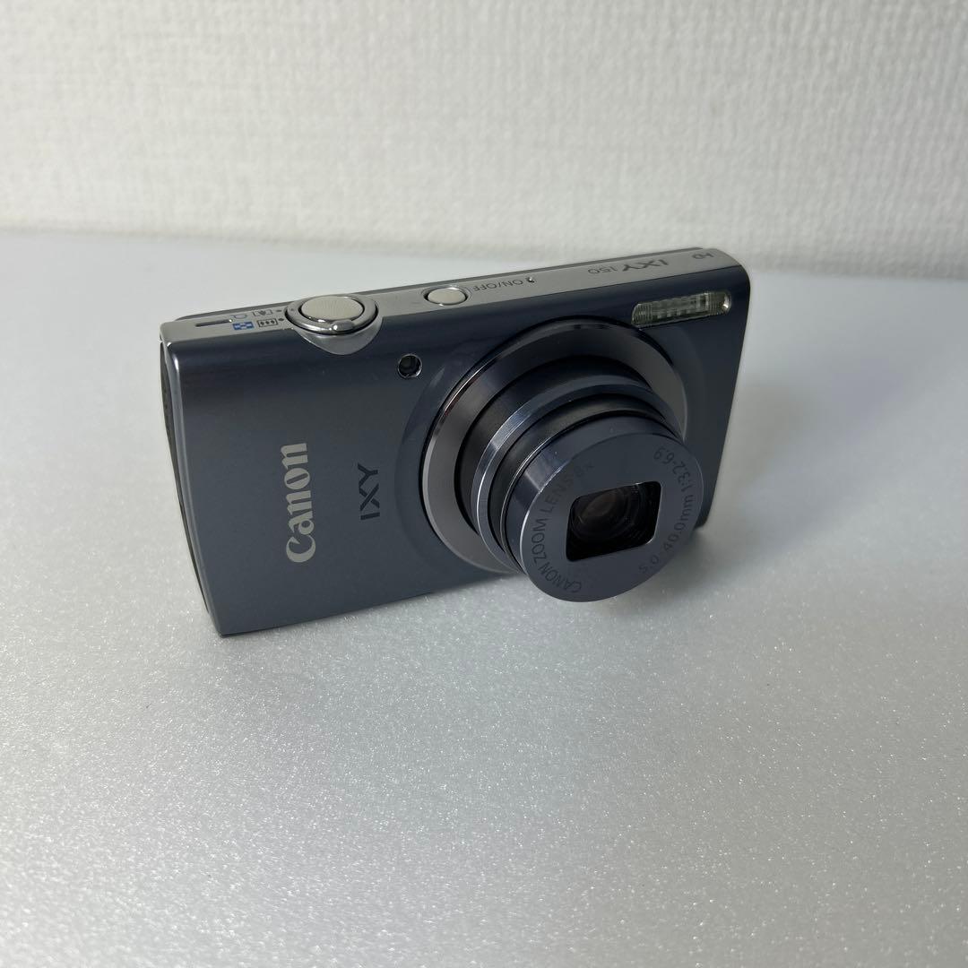 Canon IXY150 コンパクトデジタルカメラ グレー
