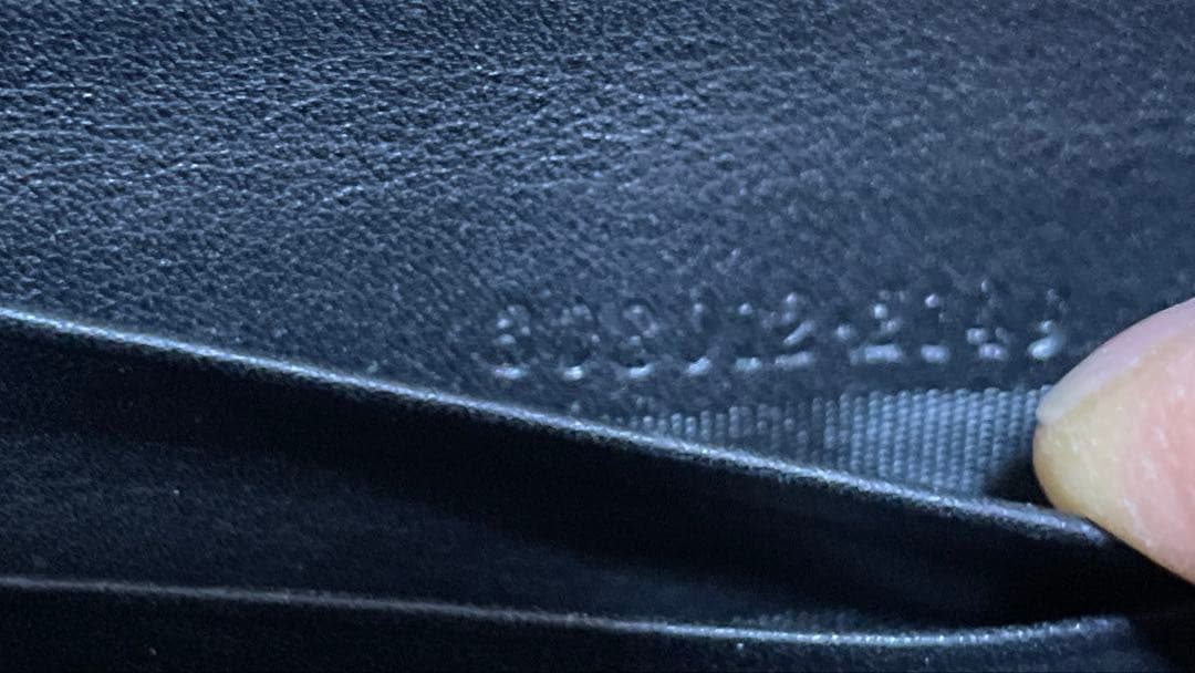 GUCCI グッチ ラウンドファスナー インターロッキング 長財布 ブラック