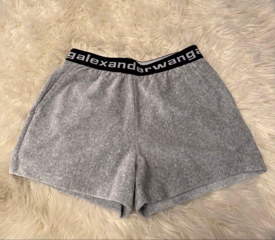 【未使用】alexander wang グレーショートパンツ