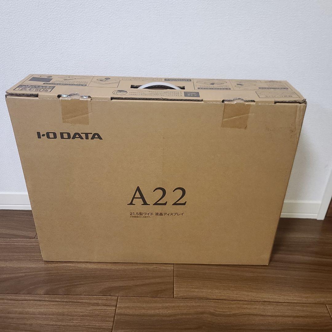 3辺フレームレス　21.5型ワイド液晶ディスプレイ　LCD-A221DW ①