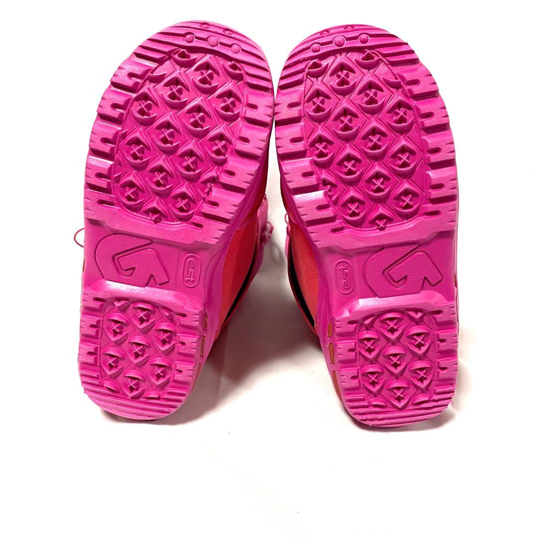 【美品】 BURTON スノーボードブーツ 23.5cm ピンク