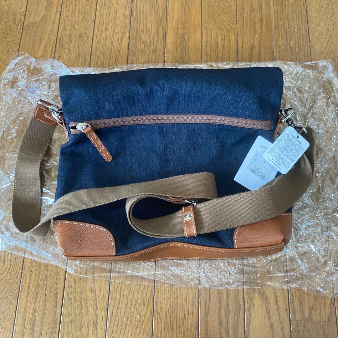 【imo otaka】TAKEO KIKUCHI ネイビー ショルダ