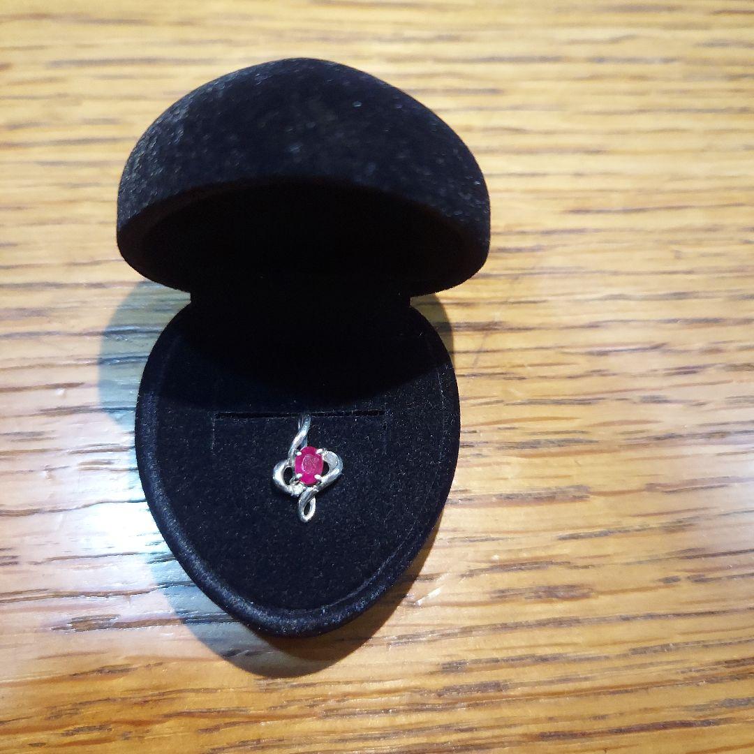 n*1様 プラチナルビー　ペンダントトップ