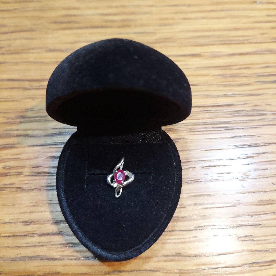 n*1様 プラチナルビー　ペンダントトップ