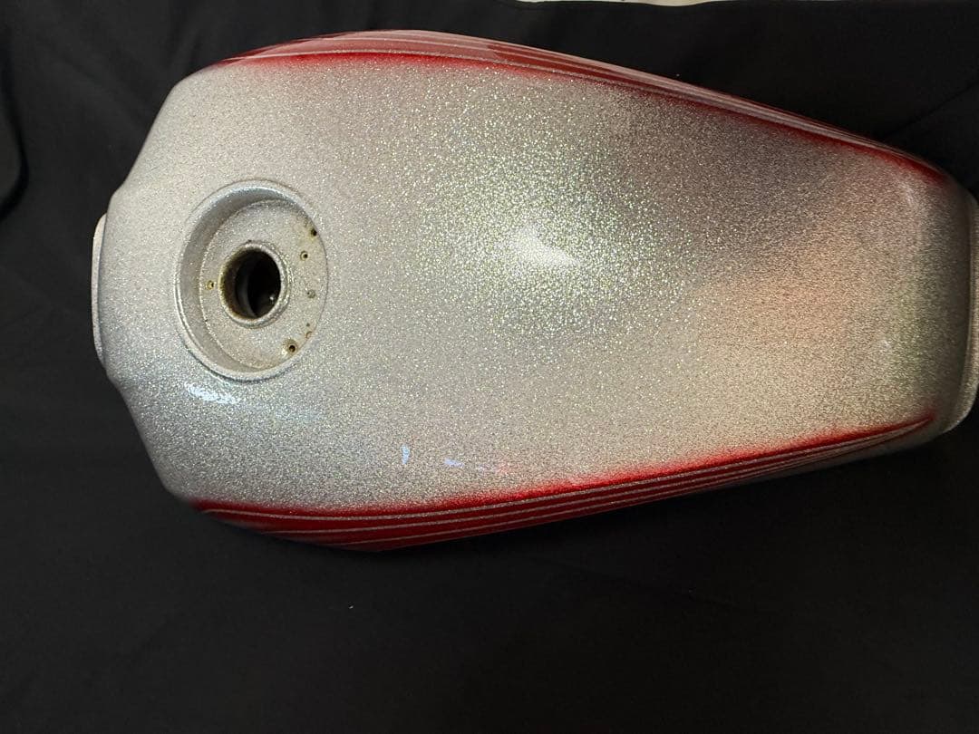 xjr400外装　4hm フルラメ　キャンディレッド　beet ラメラメ外装