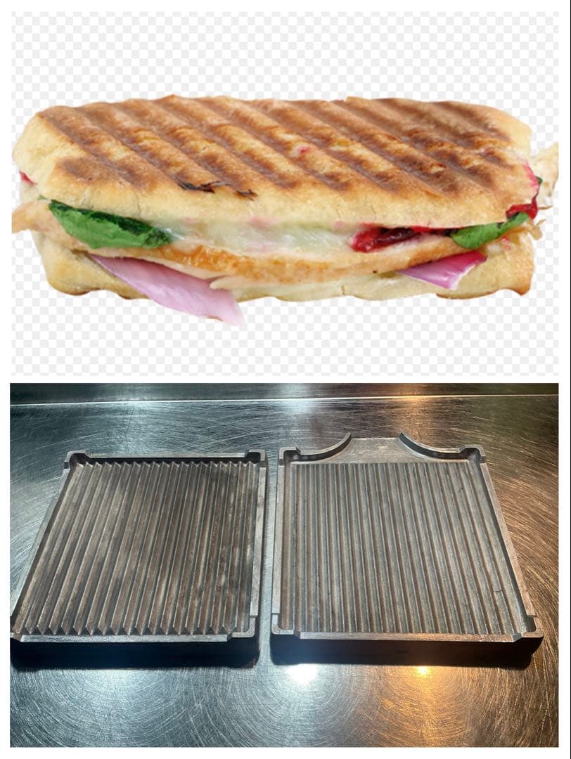 マルチベーカーMAX -1専用プレート　パニーニグリル(中古)