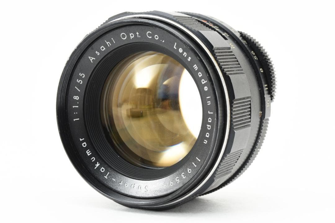 ☆前期型☆ Super Takumar 55mm F1.8 フード付 F0116