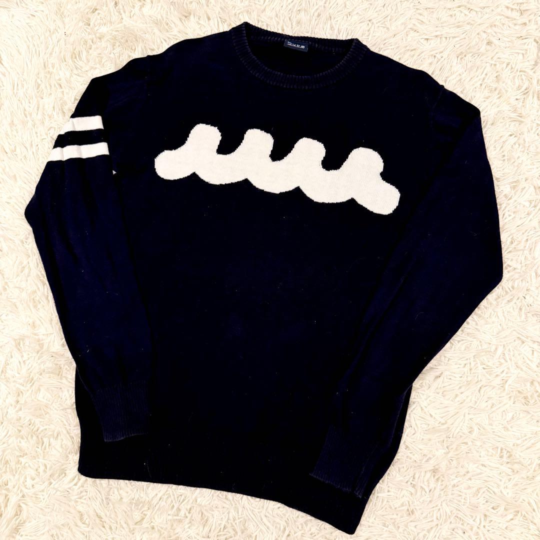 muta MARINE ムータ　セーター　ネイビー　コットン　S