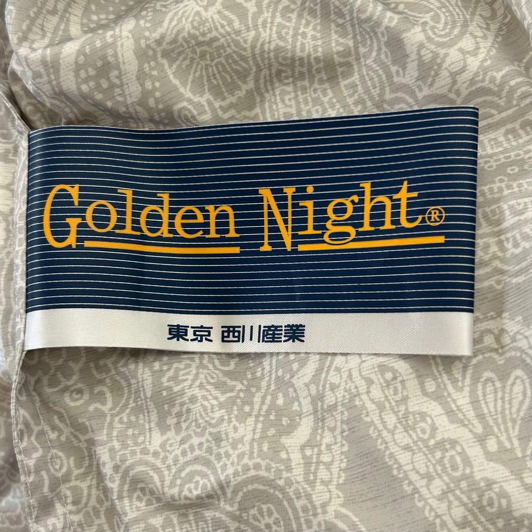 NISHIKAWA DOWN ペイズリー掛け布団 シングル