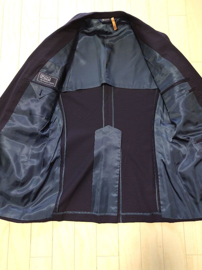 ポロラルフローレン ネイビー ブレザー サイズ180 紺ブレ 金ボタン