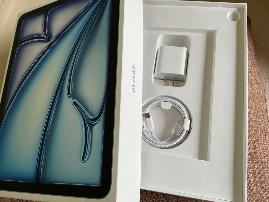 【iPad Air (M2)ブルー 本体】128GB Wi-Fi 11インチ