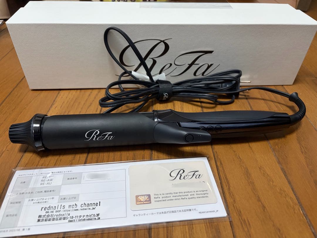 ReFa カールアイロン プロ 38mm ブラック 美品 正規品 コテ