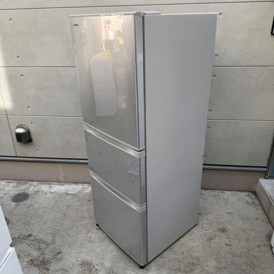 214⭐️2016年製★東芝　冷蔵庫　大型　3ドア　自動製氷　340L