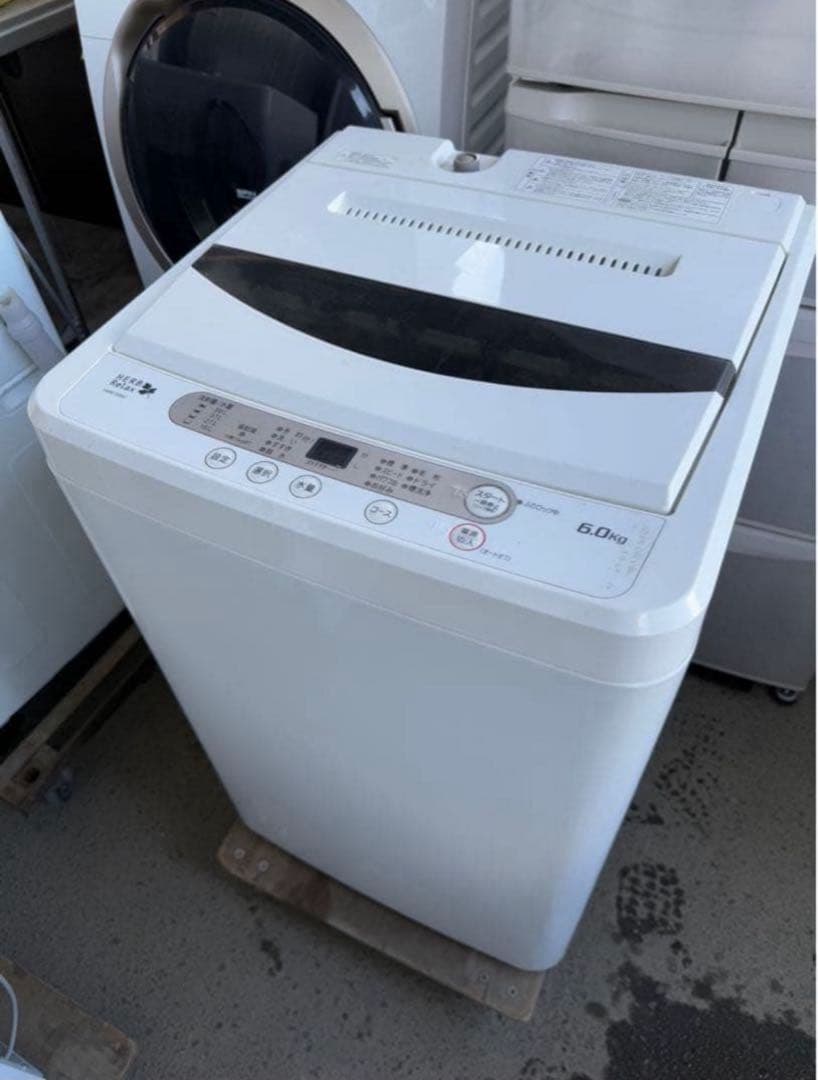 2017年式 6kg YAMADA 洗濯機 YWM-T60A1