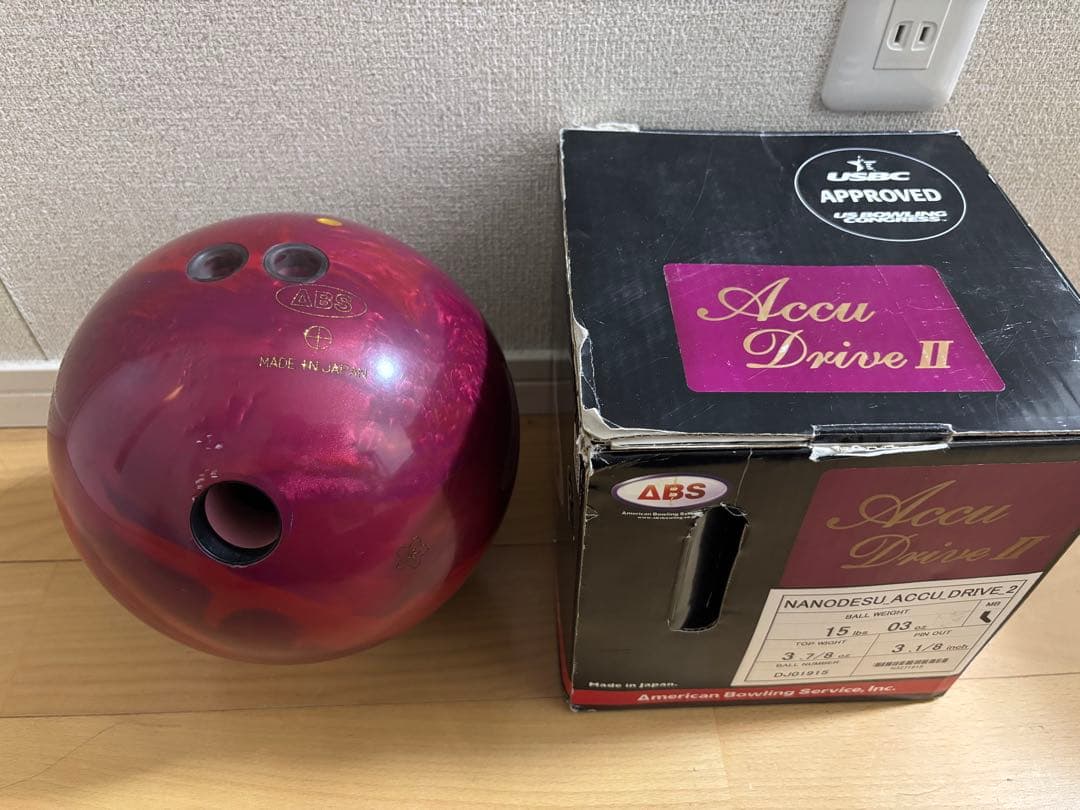 ナノデス・アキュドライブ２_ABS ／15ポンド　美品