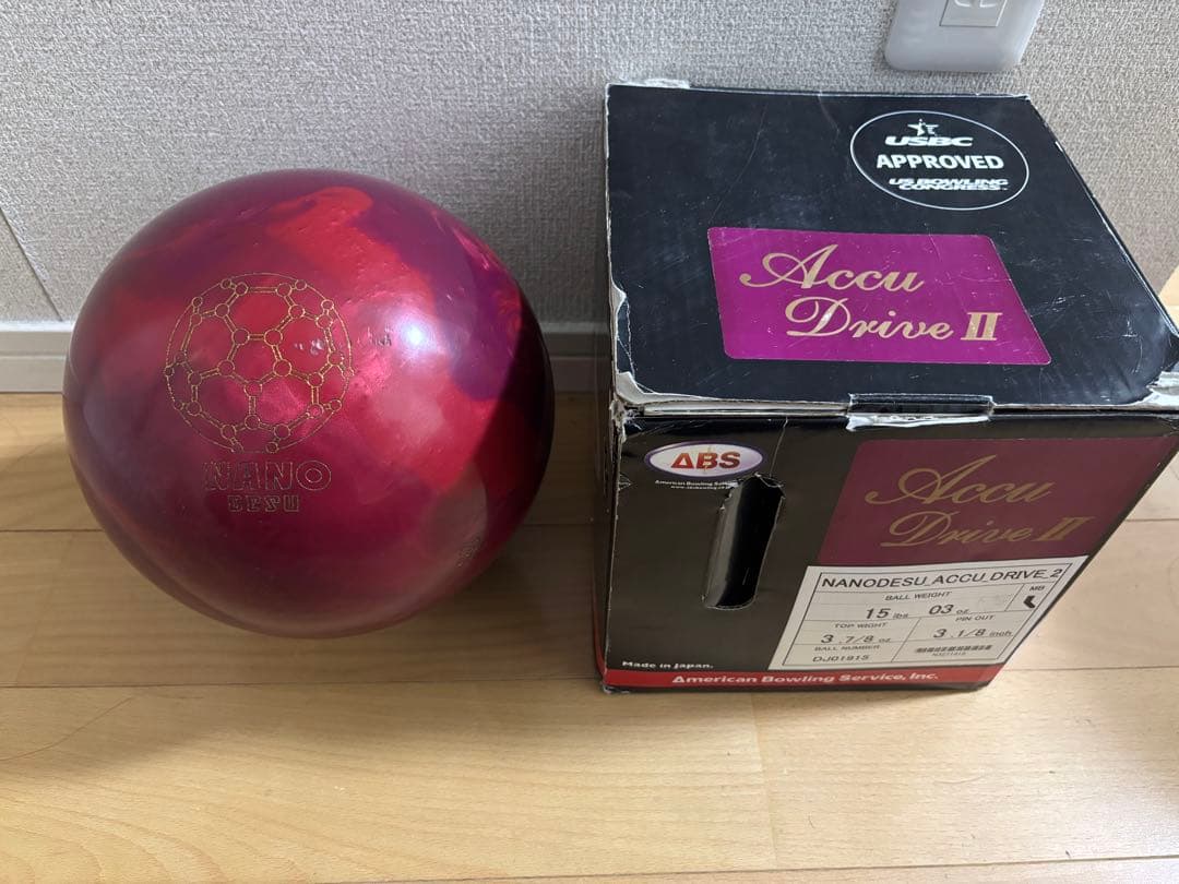 ナノデス・アキュドライブ２_ABS ／15ポンド　美品