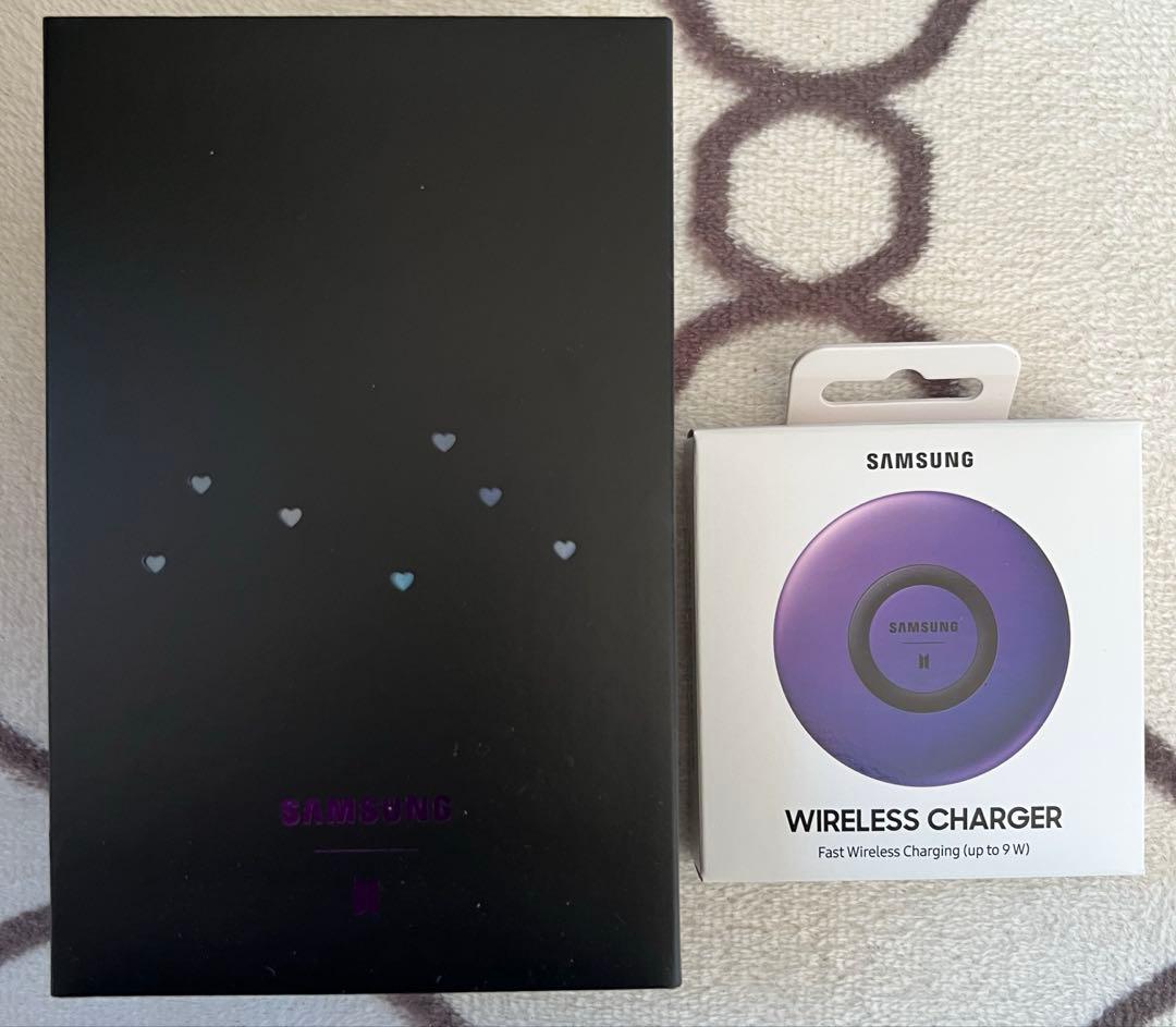 BTS SAMSUNG イヤホン Buds ワイヤレス充電器