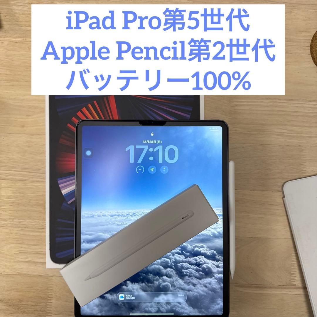 128GB iPad Pro 第5世代 12.9 + Apple Pencil