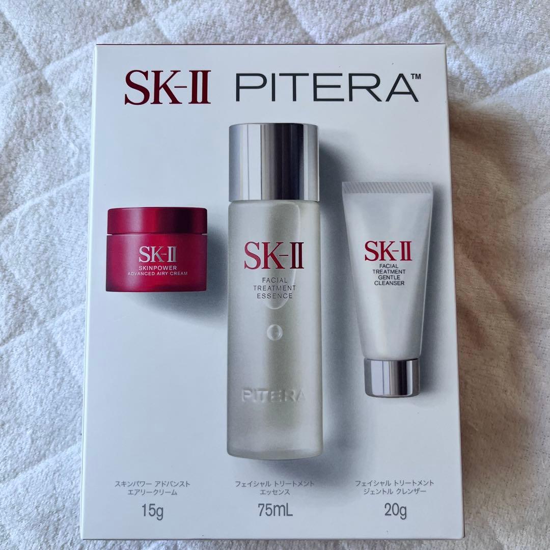 SK-II ピテラ エッセンシャルセット　75mL + 15g + 20g
