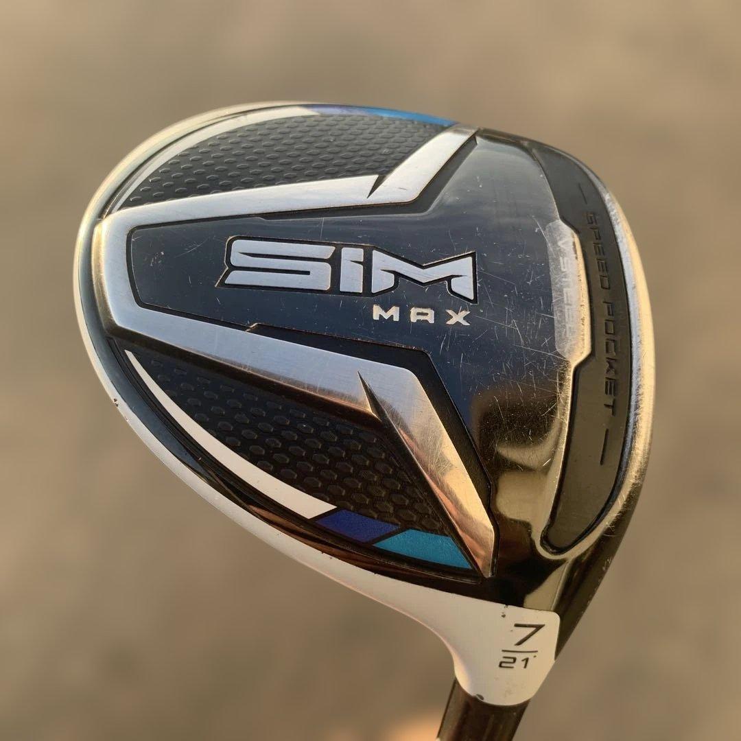 【レア】SIM MAX 7Wフェアウェイウッド 7番 21度