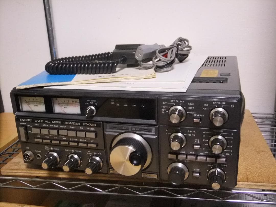☆ヤエス　144/430MHz帯オールモード機　FT-726（現状渡し）☆