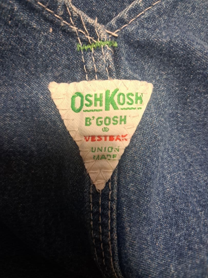 エ*カ様 60s　USA製　オシュコシュ　ヴィンテージ　42タロン　濃紺　レア