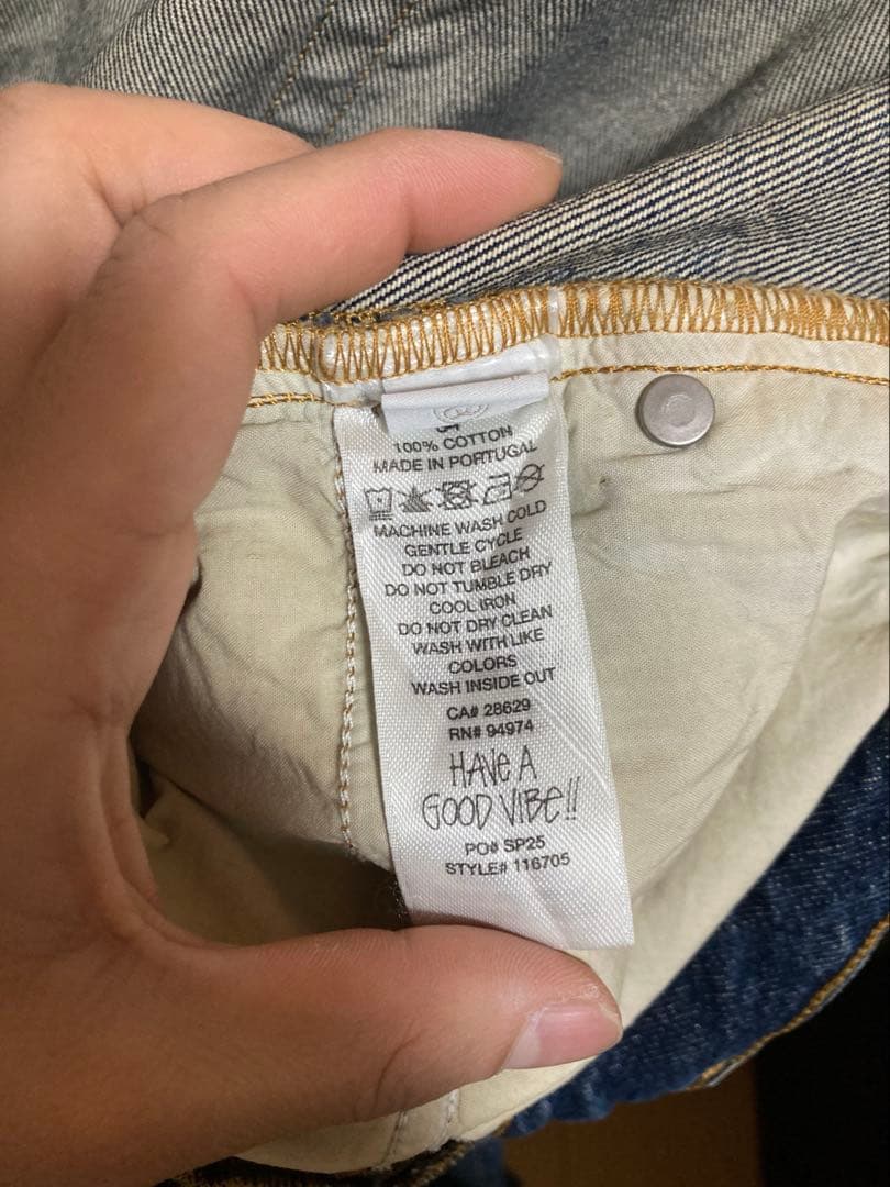 STUSSY NEW CLASSIC JEAN DENIM 34インチ