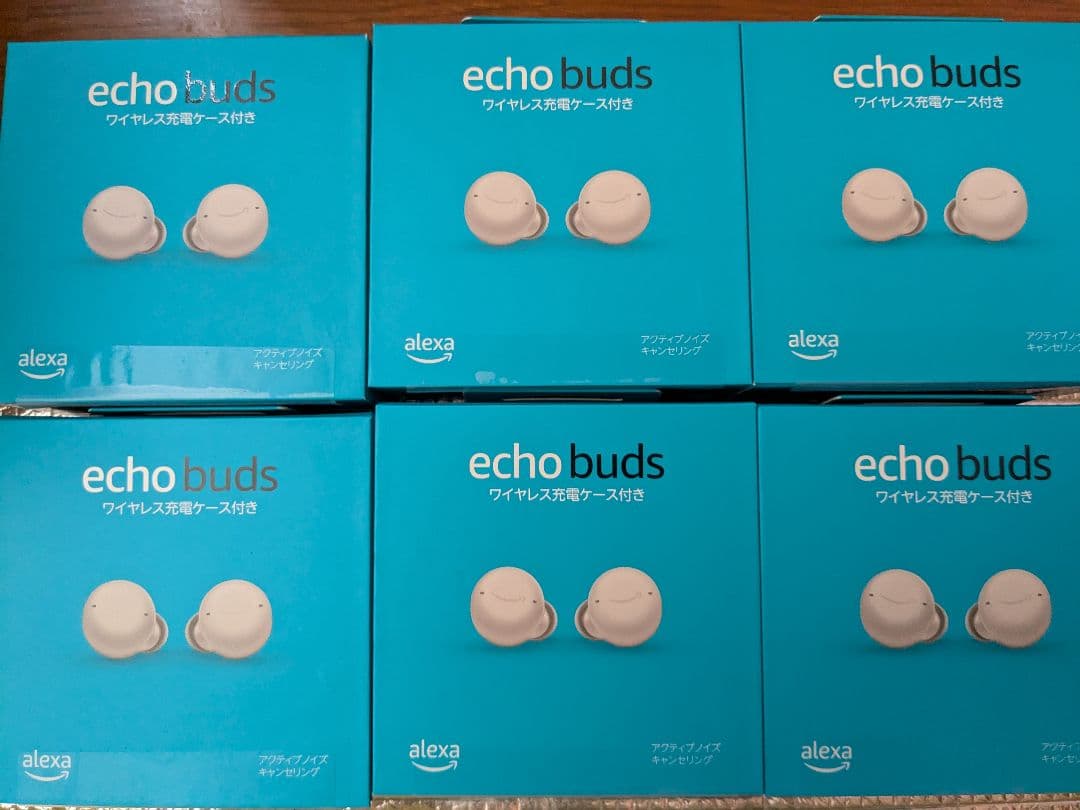 Echo Buds (エコーバッズ) 第2世代　ワイヤレスイヤホン　6個セット