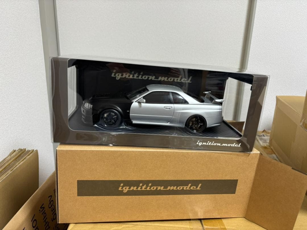 イグニッションモデル　ニスモR34　GT-R　Zチューン　テストカー　2004