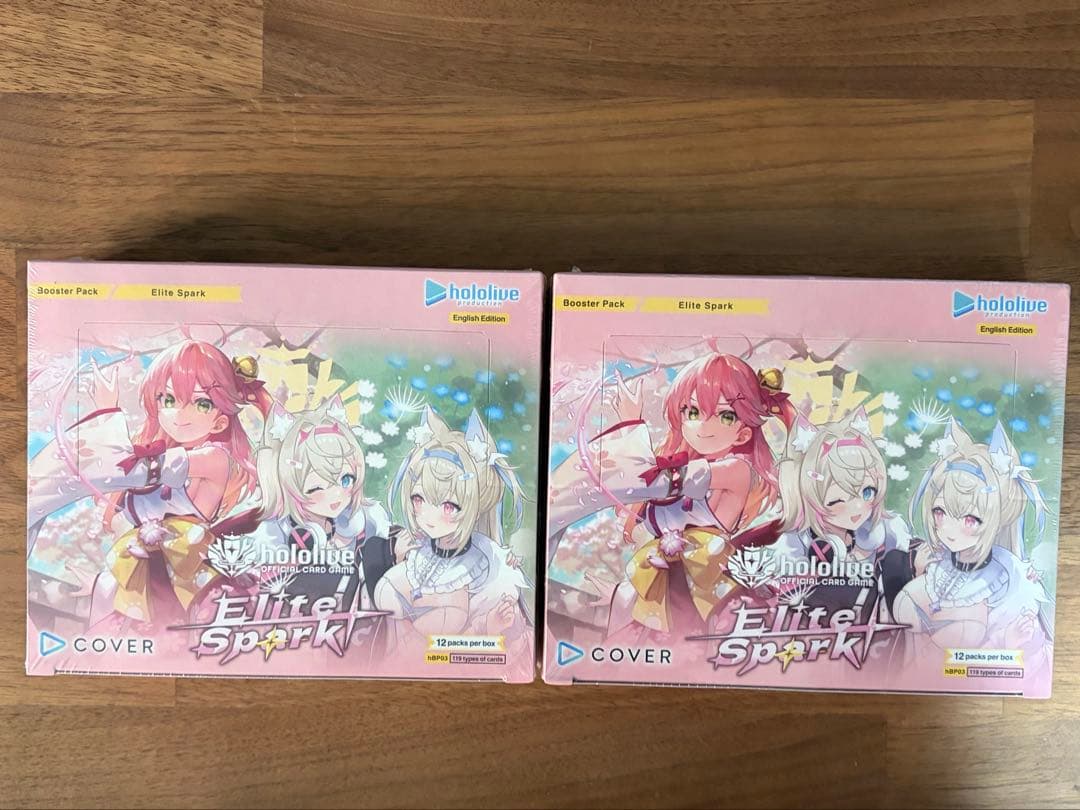 mfleft　ホロカ　エリートスパーク　英語版　未開封　2BOX