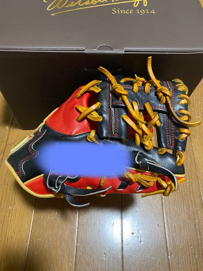 （最終値下げ）ウィルソン 軟式オーダーグローブ（美品）