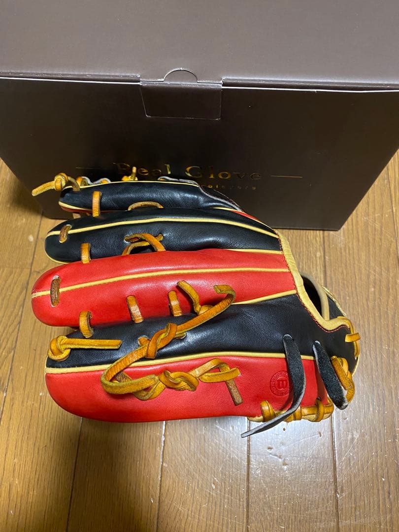 （最終値下げ）ウィルソン 軟式オーダーグローブ（美品）