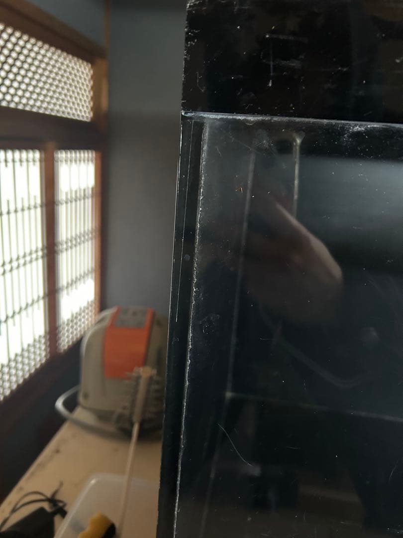 1500×600×550 アクリル水槽 上部フィルターセット蓋付き