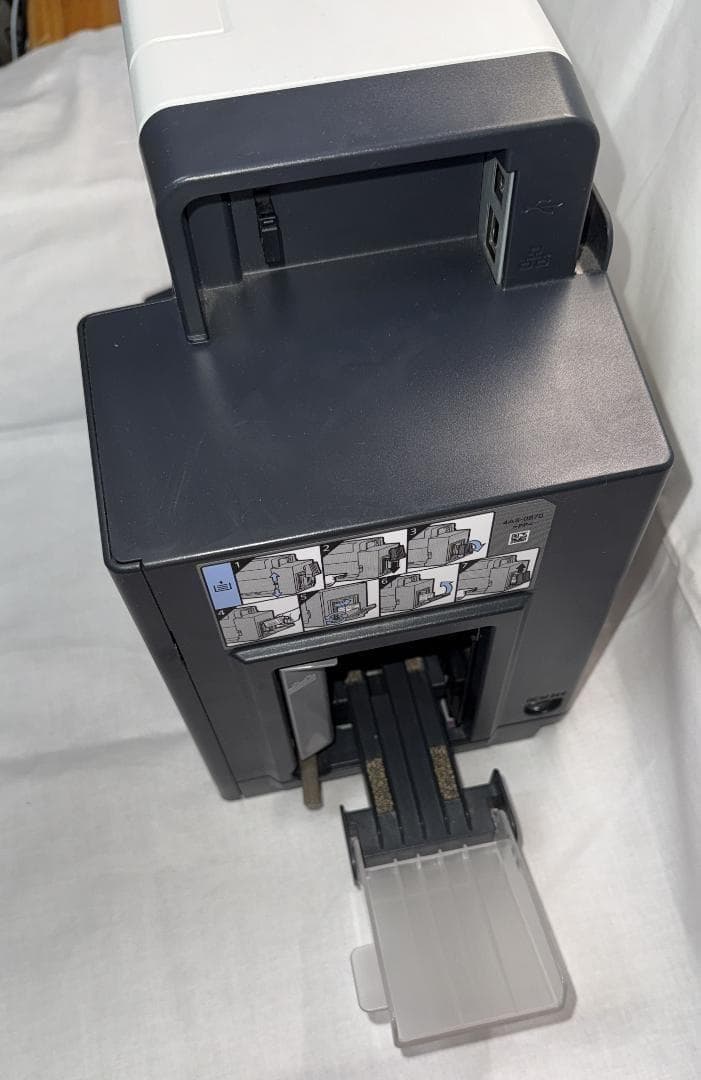 値下げ累計印刷枚数2,982枚CanonCX-G2400カラーカードプリンタ