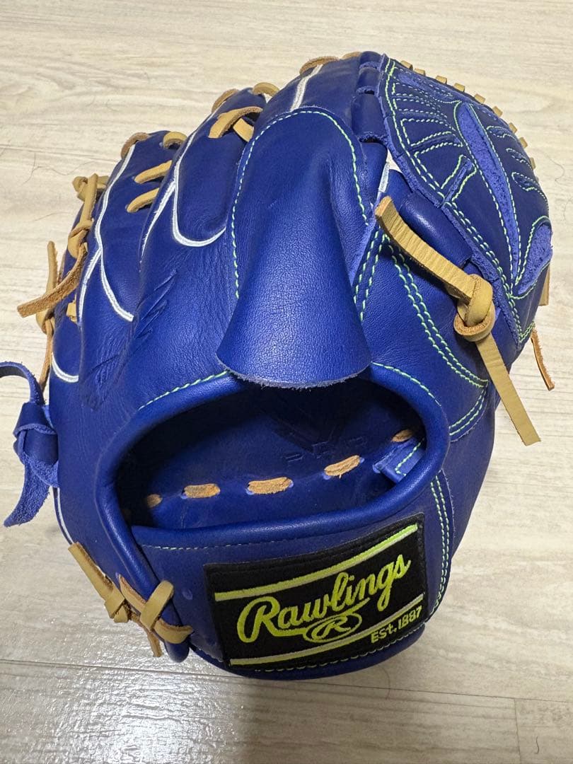 Rawlings 軟式グローブ 青