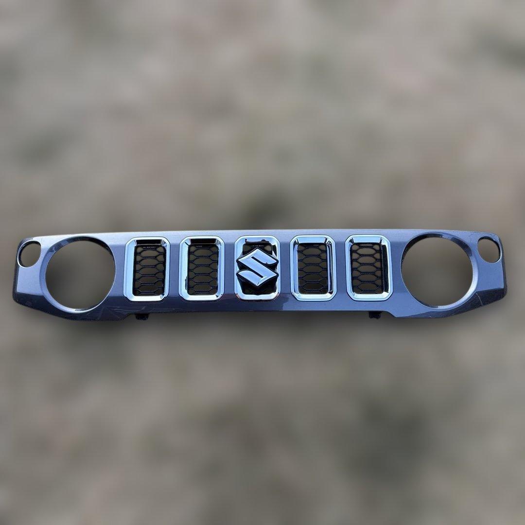 新車外し ジムニー ノマド 純正 フロント メッキ グリル