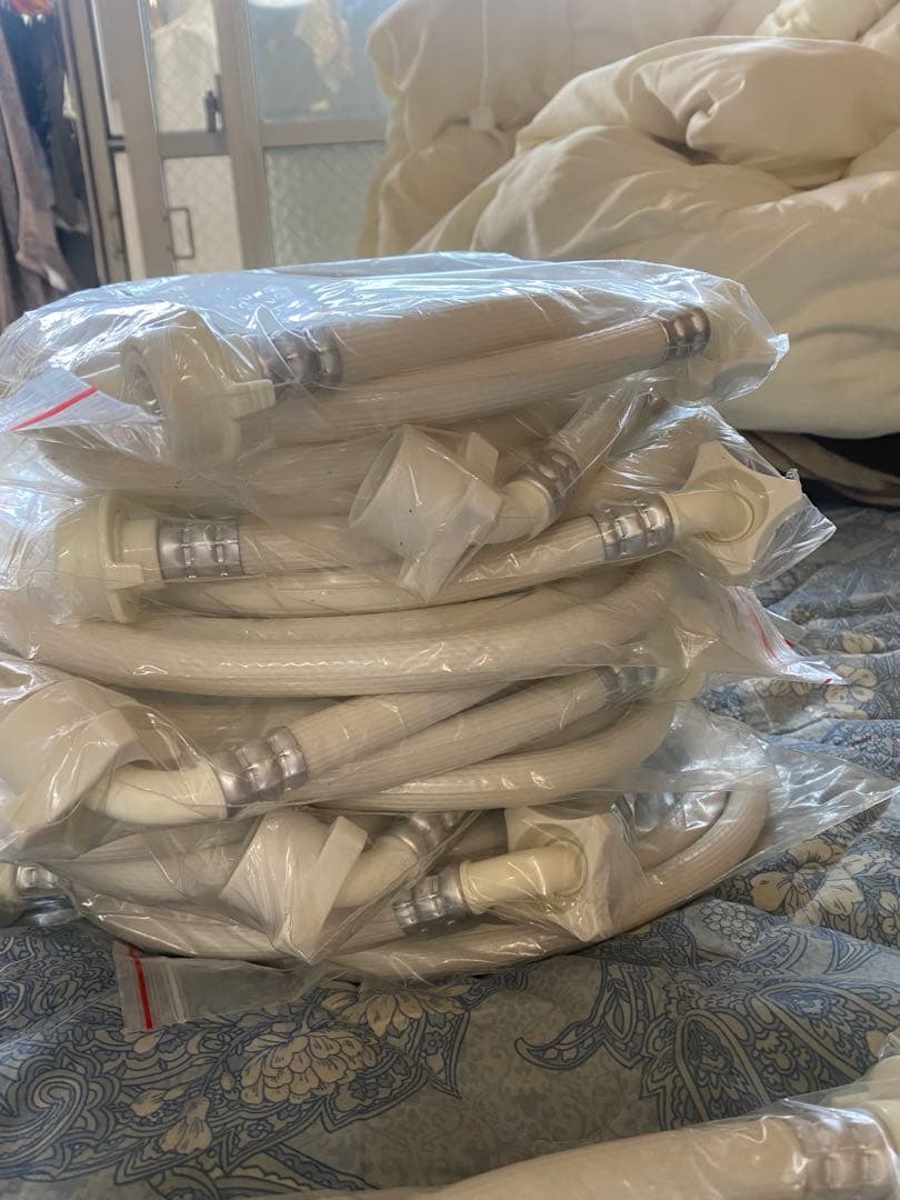 洗濯機ホース - ハイアール全自動洗濯機用給水ホース (1.5m) 10個セット