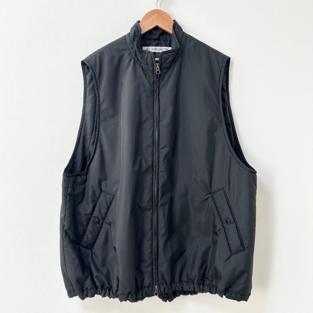 JOURNAL STANDARD LUXE タフタナカワタ スタンドカラーベスト