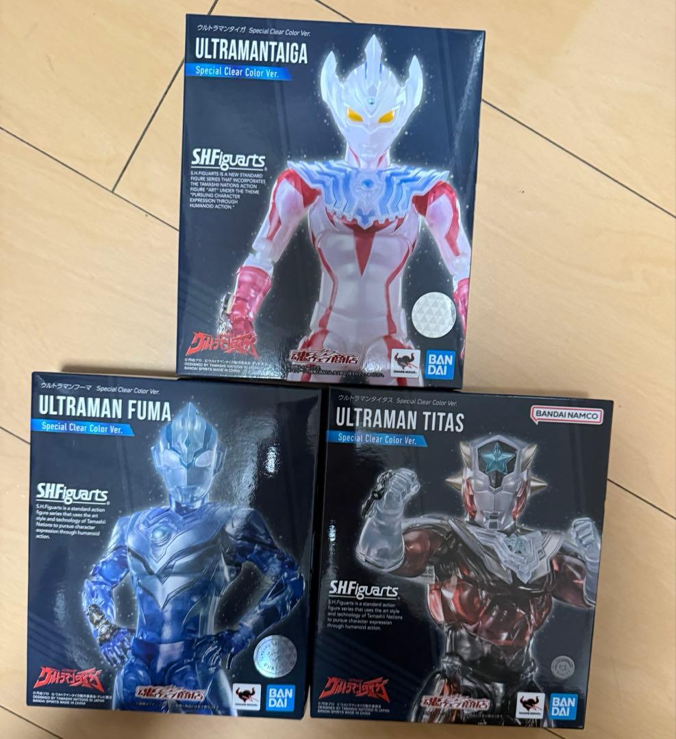 【セット】ウルトラマンタイガ　Special Clear Color Ver