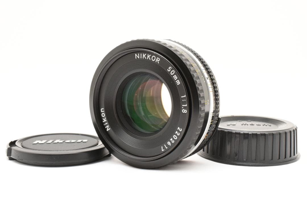★銘玉★Nikon ニコン Ai-s NIKKOR 50mm F1.8★標準