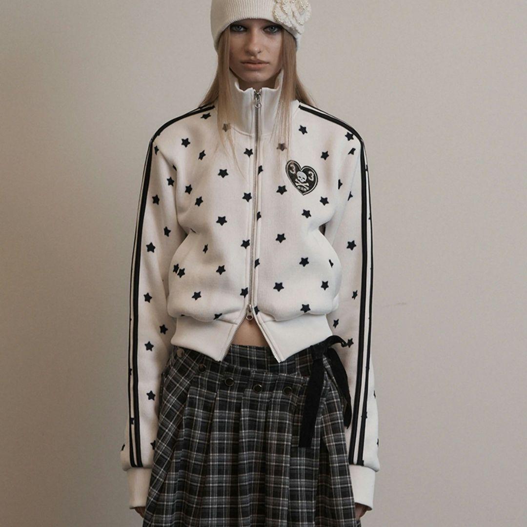 ✨️極美品✨️ STAR SPORTY ZIP-UP ジャージ ブルゾン フリー